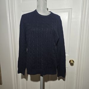 J.CREW cashnere Cableknit Crewneck Sweater